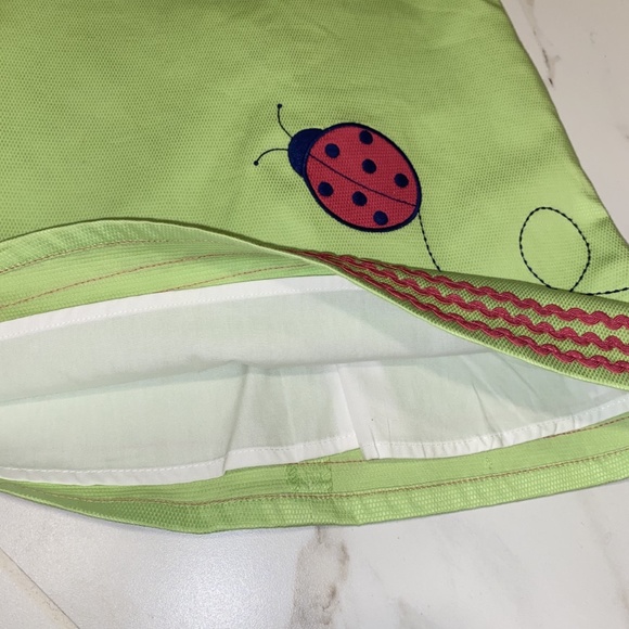 Hartstrings Lime Green Ladybug Dress - Picture 7 of 8